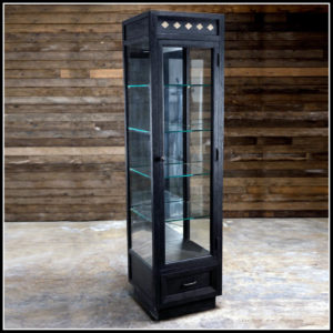 Barber Classic Black Vitrine | Barbersconcept | Barberfurniture
