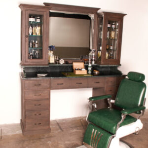 Vintage barberplatz | Barbersconcept | Vintage furniture