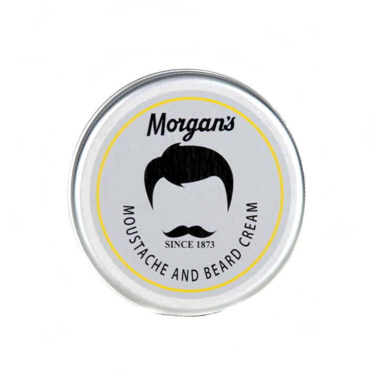 Morgan´s Moustache & Beard Cream | Diese Creme pflegt und versorgt die Haare und macht Ihren Bart und Schnurrbart weich. Sie lässt Ihre Barthaare angenehm duften. Enthält Aloe Vera, Weizenkeimöl und Virgin Olivenöl, um das Haar aufzubauen.