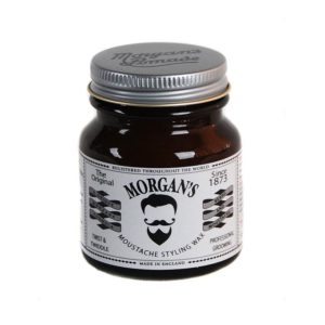 Morgan´s Moustache Twist & Twiddle | Ultra starkes Wachs für Kaiser Wilhelm Bärte, Kinnbärte und Koteletten. Drehen und biegen für den perfekten Stil.