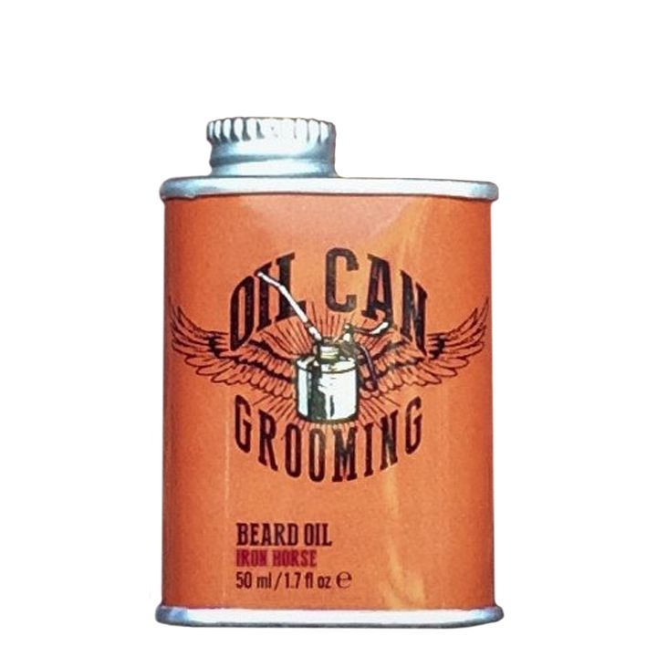 BEARD OIL IRON HORSE OIL CAN GROOMING