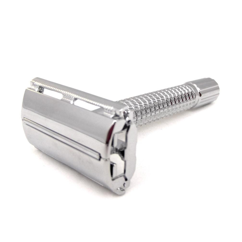 Morgans Gentle Shaver |Rasierer aus rostfreiem Stahl mit einer Klinge. Rasur für den Gentleman von heute.