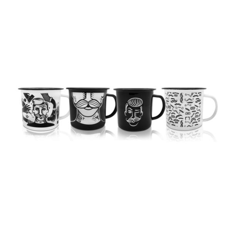 Barber Pro Rasierbecher  4er-Set