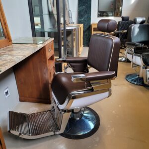Barber Chair REM Emperor Brown Beige BW
